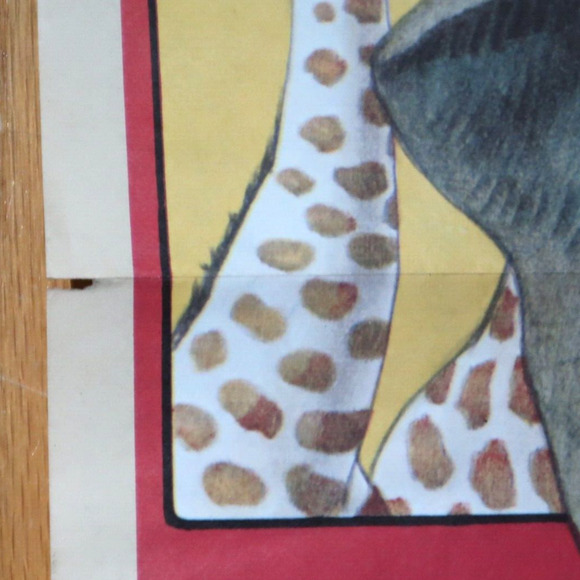 Ringling Bros Barnum & Bailey Elephant Poster P-127 Corn Cobbers Promo 1970s - Picture 8 of 10